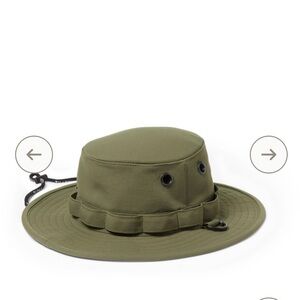 Tilley Olive Green with Chin Cord